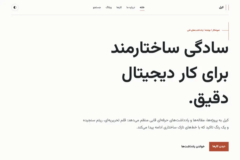 نمای نمونهٔ فروشگاه ژاپنی مینیمال
